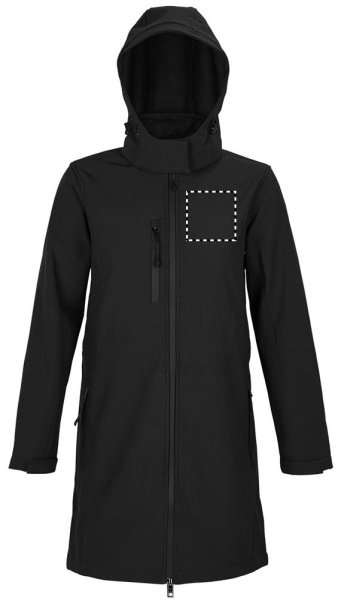 ACHILLE WOMEN SOFTSHELL: BRUST
