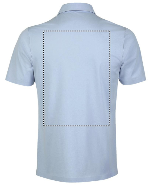 RELAX OSCAR MEN POLO SHIRT: BACK