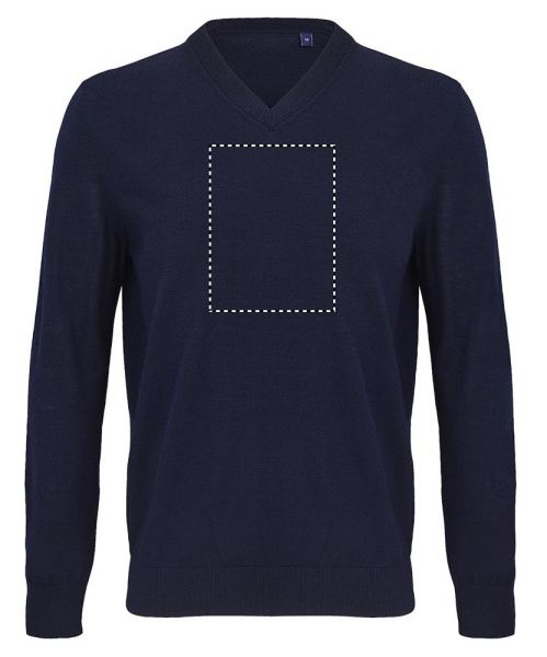 SULLIVAN MEN V-NECK SWEATER: FRONT