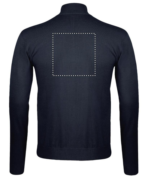 GORDON MEN ZIPPED CARDIGAN: ZURÜCK