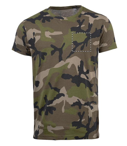 CAMO MEN T-SHIRT 150: BRUST