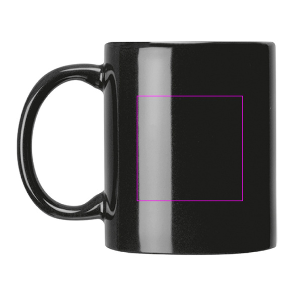 Kubek ceramiczny 300 ml DEREK: Print area 2 · C1A