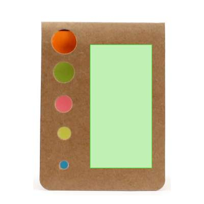 Sticky Notepad Zinko, WHITE: In the main face