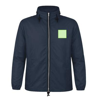 Regenmantel Garu, Schwarz: Bereich 1
