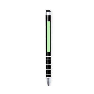 Kugelschreiber mit Touchpen Minox, Schwarz: Bereich 3