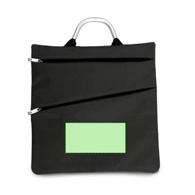 Dokumententasche Kani, Braun: In der Tasche