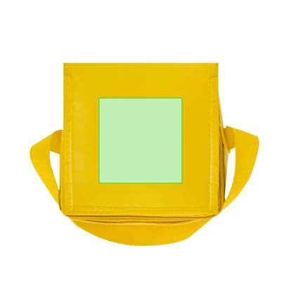 Kühltasche Tivex, Gelb: Auf dem Deckel