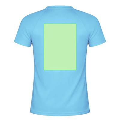 Kinder-T-Shirt Tecnic Plus, Lila: Bereich 7
