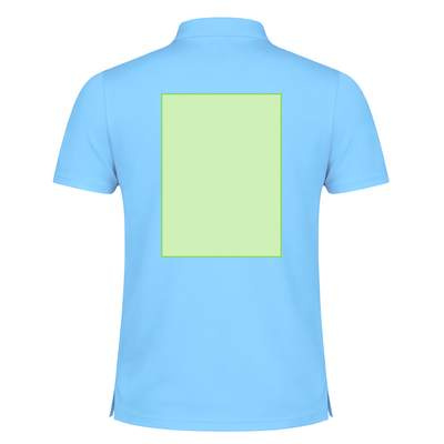 Poloshirt Tecnic Plus, Marineblau: Bereich 6