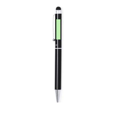 Kugelschreiber mit Touchpen Salend, Schwarz: Bereich 1