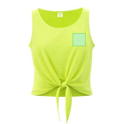 Damen-T-Shirt Slem, Schwarz: Bereich 2