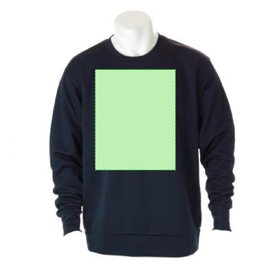 Funktions-Sweatshirt für Erwachsene Kroby, Rot: Bereich 3