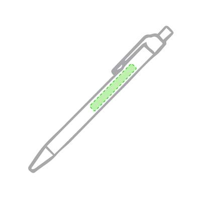 Notizbuch Tecnar, Schwarz: Im Korpus des Stiftes, Seite A