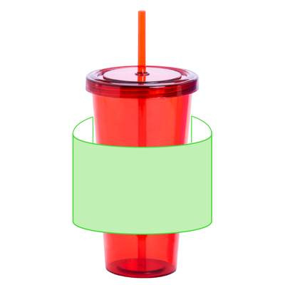 Cup Trinox, RED: front zone