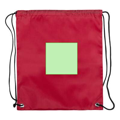 Drawstring Bag Dinki, GREEN: Cara B