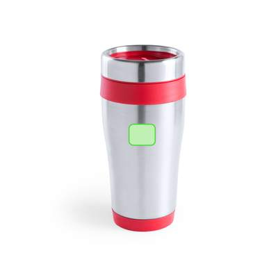 Isolierbecher Fresno, Orange: Bereich 2