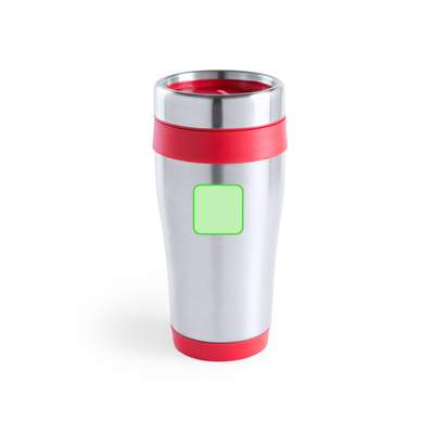 Isolierbecher Fresno, Orange: Bereich 3