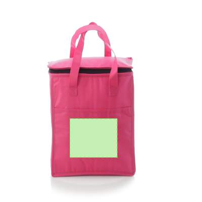 Kühltasche Lans, Blau: Zentriert in der Tasche