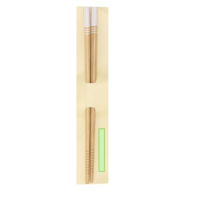 Chopsticks Set Nesty, BLACK: In the carton presentation