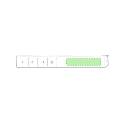 Presenter Laser Pointer Haslam, BLACK: On the body
