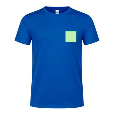 Suaugusiųjų marškinėliai Rox, Balta: 1 sritis