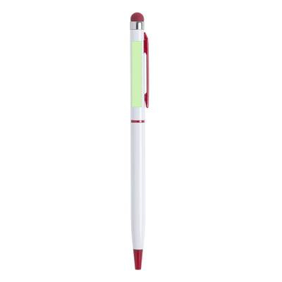 Kugelschreiber mit Touchpen Duser, Hellgrün: Bereich 2