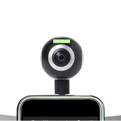 360° kamera Ribben, Valkoinen: Keskitys yläosassa