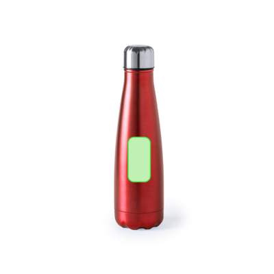 Flasche Herilox, Blau: Zentriert