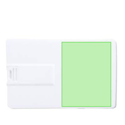 USB atmintinė Sondy 16GB, Balta: Centruotas