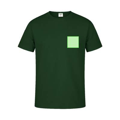 Farbiges Erwachsenen-T-Shirt "keya" MC150, Marineblau: Bereich 1