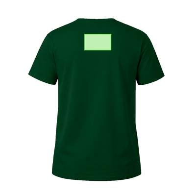 Farbiges Erwachsenen-T-Shirt "keya" MC150, Dunkelgrau: Bereich 6