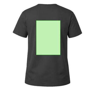 Färgad t-shirt för vuxna "keya" MC180, Mörkgrå: Område 7