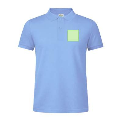 Erwachsenenfarbenes Poloshirt „keya“ MPS180, Tiefnavy: Bereich 1