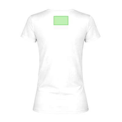 Weißes Damen-T-Shirt „keya“ WCS150, Weiss: Bereich 6
