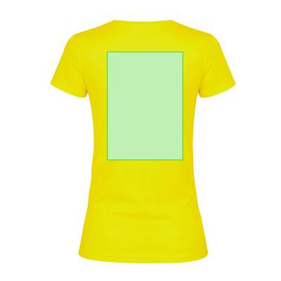 Naisten värillinen t-paita "keya" WCS150, Musta: Alue 7