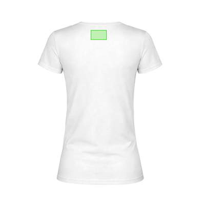 Weißes Damen-T-Shirt „keya“ WCS180, Weiss: Bereich 6