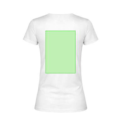 Weißes Damen-T-Shirt „keya“ WCS180, Weiss: Bereich 7