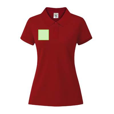 Damen-Poloshirt in Farbe "keya" WPS180, Tiefnavy: Bereich 2