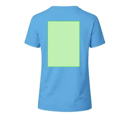 Kinder-Farb-T-Shirt "keya" YC150, Rot: Bereich 7