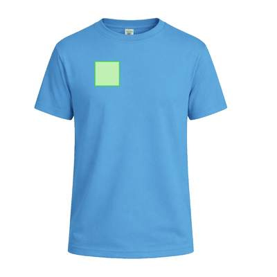 Kinder-Farb-T-Shirt "keya" YC150, Golden: Bereich 2