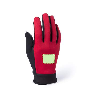 Touchscreen-Sporthandschuhe Vanzox, Blau: Rechter Handschuh