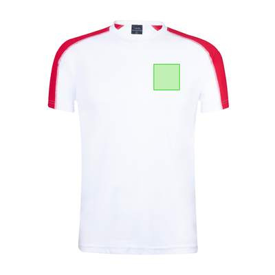 Erwachsenen-T-Shirt Dynamic Comby, Blau: Bereich 2