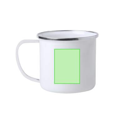 Sublimationsbecher Neyms, Weiss: Rechte Seite