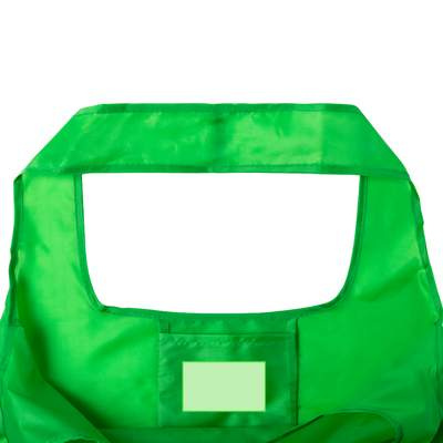 Foldable Bag Karent, BLACK: Folded pocket