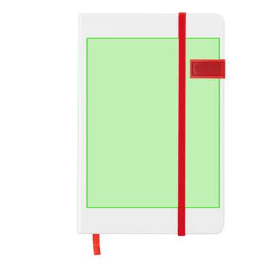 USB-Notizblock Boltuk, Blau: Auf der Titelseite