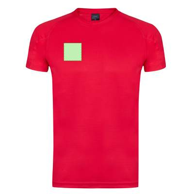 Kinder-T-Shirt Dynamic, Grün: Bereich 2