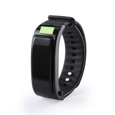 Smart Bracelet Rusk, BLACK: top of the screen