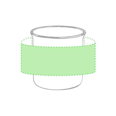 Becher Bercom, Weiss: Rund um den Becher