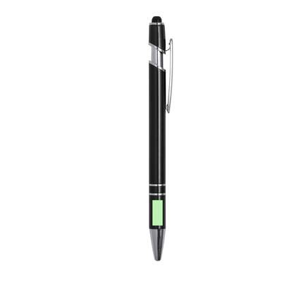 Kugelschreiber mit Touchpen Parlex, Schwarz: Bereich 6