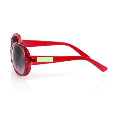 Sonnenbrille Bella, Rot: Auf der linken Seite